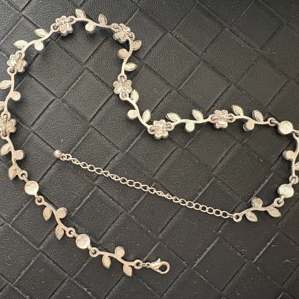 Floral Pink Necklace Set - Picture 2 of 4